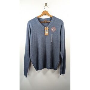 Docker Sweater Mens Size XL Minimalist Marbled Preppy Academia Office Casual NEW